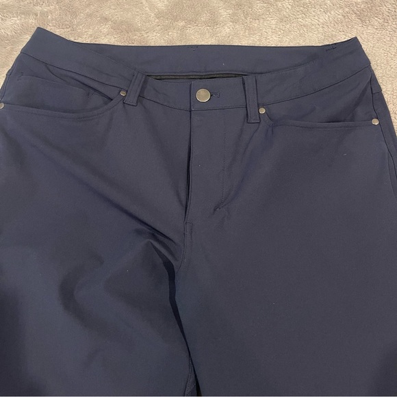 Lulu lemon align slim fit pants. Navy blue - Picture 2 of 3
